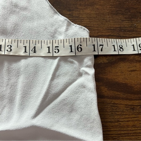 Maurizio Pecoraro Milano Sleeveless Blouse Light Blue Silk Top Italy Minimalist - Picture 3 of 10